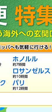 まるで国内便!